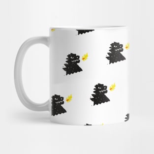 Godzilla pattern Mug